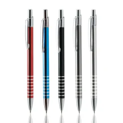 Metalowy długopis z 7 pierścieniami / Sring / Tourquise Blue IP13137263