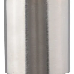 Metalowy kubek 185 ml z karabińczykiem / Srebrny V0646-32