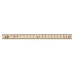 Miarka stolarska z drewna 2m / Drewna MO6904-40
