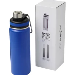 Miedziany, izolowany próżniowo bidon Thor o pojemności 480 ml / Czarny 10059400
