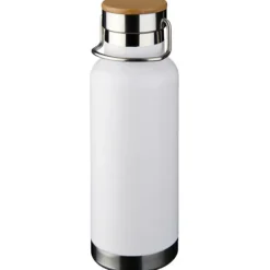 Miedziany, izolowany próżniowo bidon Thor o pojemności 480 ml / Biały 10059402