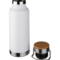 Miedziany, izolowany próżniowo bidon Thor o pojemności 480 ml / Biały 10059402