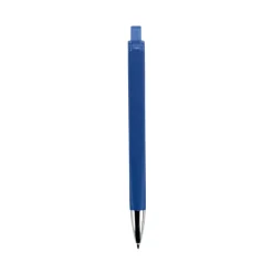 Miękki w dotyku długopis Riva / Ciemnoniebieski LT80836-N0010