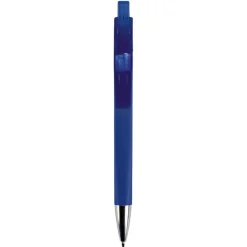 Miękki w dotyku długopis Riva / Niebieski LT80836-N0011