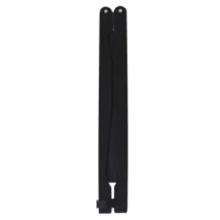 Mini składany wachlarz ręczny / Czarny LT90526-N0002