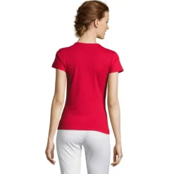 MISS Damski T-SHIRT 150g / Czerwony S11386-RD-L