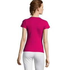 MISS Damski T-SHIRT 150g / Fuchsia S11386-FU-M