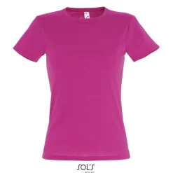 MISS Damski T-SHIRT 150g / Fuchsia S11386-FU-M