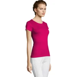 MISS Damski T-SHIRT 150g / Fuchsia S11386-FU-S