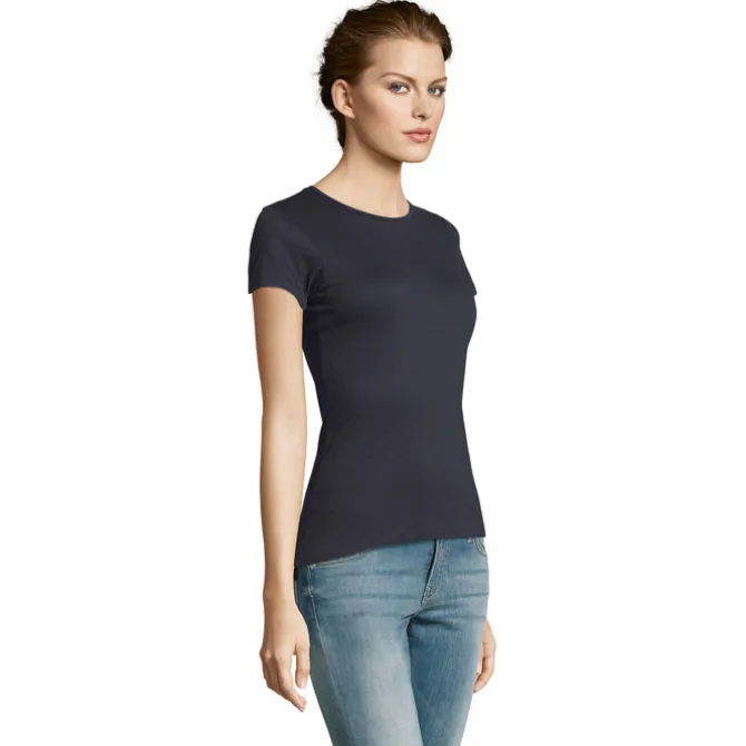 MISS Damski T-SHIRT 150g / Granatowy S11386-NY-L