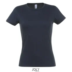 MISS Damski T-SHIRT 150g / Granatowy S11386-NY-L