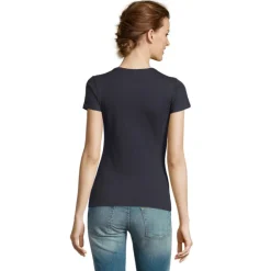 MISS Damski T-SHIRT 150g / Granatowy S11386-NY-M