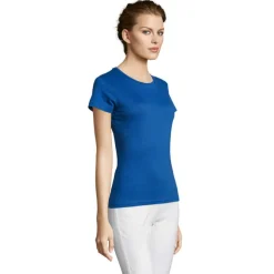 MISS Damski T-SHIRT 150g / Niebieski S11386-RB-S