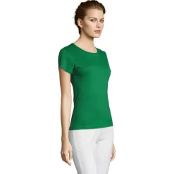 MISS Damski T-SHIRT 150g / Zielony S11386-KG-XL