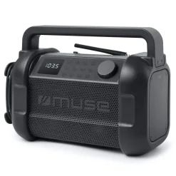 M-928 | Muse radio robocze z bluetooth 20W z radiem FM / Czarny / żółty LT55007-N0241