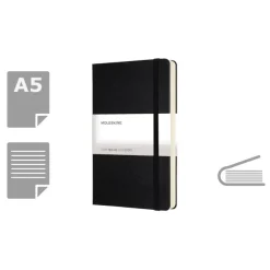 MOLESKINE EXPANDED Notatnik ok. A5 / Ciemnoniebieski VM307-27