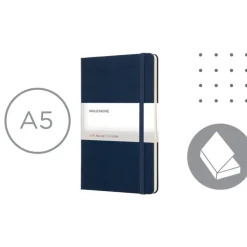 MOLESKINE Notatnik ok. A5 / Ciemnoniebieski VM309-27