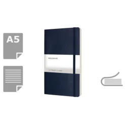 MOLESKINE Notatnik ok. A5 / Ciemnoniebieski VM303-27