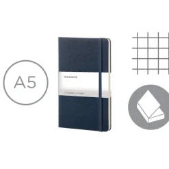 MOLESKINE Notatnik ok. A5 / Ciemnoniebieski VM304-27