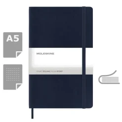MOLESKINE Notatnik ok. A5 / Ciemnoniebieski VM300-27