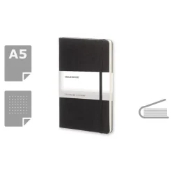 MOLESKINE Notatnik ok. A5 / Czarny VM309-03