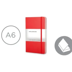 MOLESKINE Notatnik ok. A6 / Czerwony VM202-05