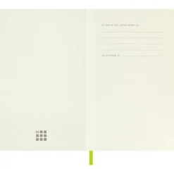 MOLESKINE Notatnik ok. A6 / Limonkowy VM205-09