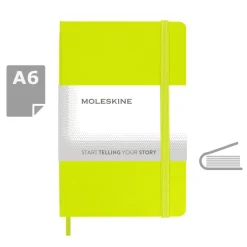 MOLESKINE Notatnik ok. A6 / Limonkowy VM202-09