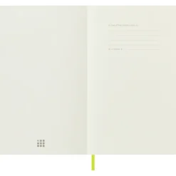 MOLESKINE Notatnik ok. A5 / Limonkowy VM306-09