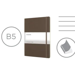 MOLESKINE Notatnik ok. B5 / Brązowy VM401-16