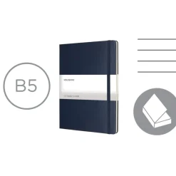 MOLESKINE Notatnik ok. B5 / Ciemnoniebieski VM404-27