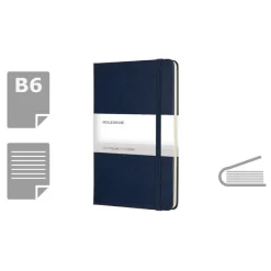 MOLESKINE Notatnik ok. B6 / Ciemnoniebieski VM026-27