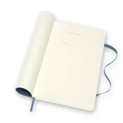 MOLESKINE Notatnik skórzany ok. A5 / Niebieski VM332-11
