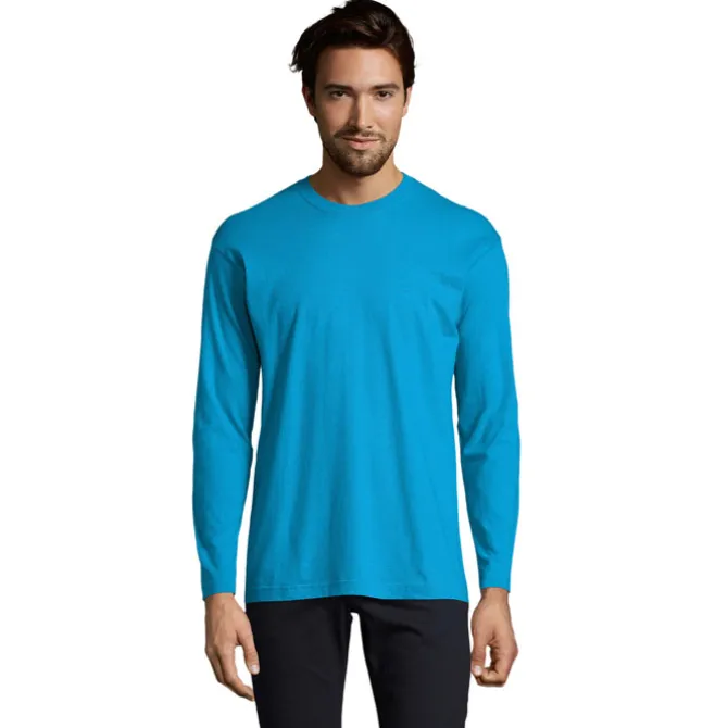 MONARCH Męski T-SHIRT 150g / Aqua S11420-AQ-XXL