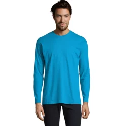 MONARCH Męski T-SHIRT 150g / Aqua S11420-AQ-L