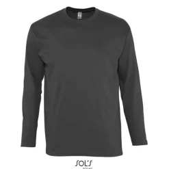 MONARCH Męski T-SHIRT 150g / Ciemny szary S11420-DG-3XL