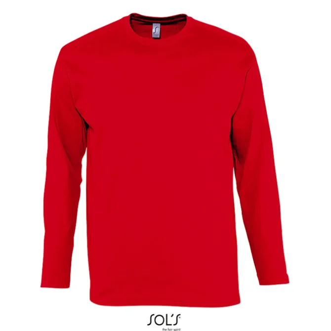 MONARCH Męski T-SHIRT 150g / Czerwony S11420-RD-3XL