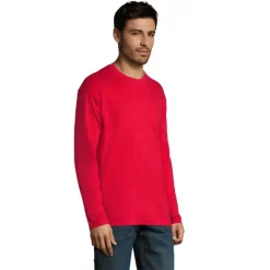 MONARCH Męski T-SHIRT 150g / Czerwony S11420-RD-3XL