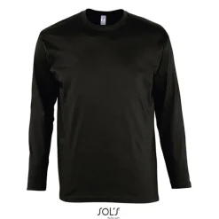 MONARCH Męski T-SHIRT 150g / Deep black S11420-DB-XL