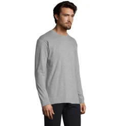 MONARCH Męski T-SHIRT 150g / Szary melanż S11420-GM-3XL