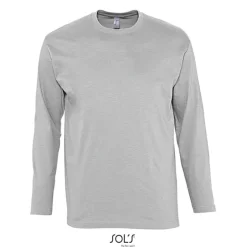 MONARCH Męski T-SHIRT 150g / Szary melanż S11420-GM-XL