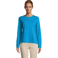 MONARCH WOMEN T-SHIRTS / Aqua S04443-AQ-S