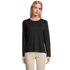 MONARCH WOMEN T-SHIRTS / Deep Black S04443-DB-3XL