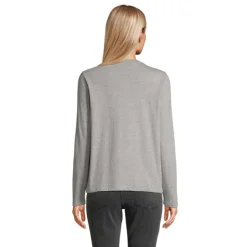 MONARCH WOMEN T-SHIRTS / Szary Melanż S04443-GM-XL