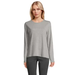 MONARCH WOMEN T-SHIRTS / Szary Melanż S04443-GM-XL