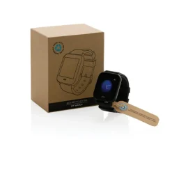 Monitor aktywności Fit Watch, TPE z recyklingu / Czarny P330.891