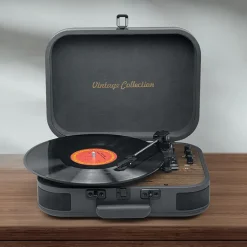 MT-207|Muse Vintage Gramofon z wyjściem BT / Ciemnoszary LT55026-N0060