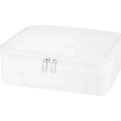 Muse organizer na kosmetyki do makijażu z certyfikatem GRS z tworzywa RPET / Złamana biel 12077002