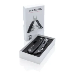 Narzędzie wielofunkcyjne Solid, 12 el. / Czarny P221.351