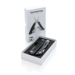 Narzędzie wielofunkcyjne Solid, 12 el. / Czarny P221.351
